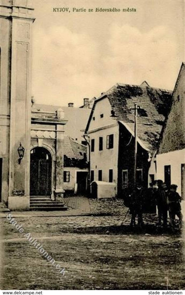 Synagoge KYJOV,Tschechien - Links Synagoge I Synagogue - Judaika