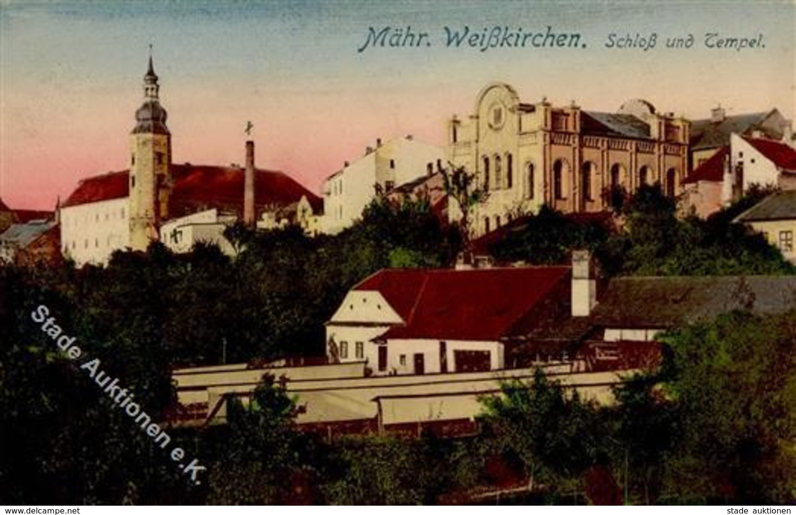 Synagoge MÄHR.WEIßKIRCHEN - Mit Synagoge I-II Synagogue - Judaika