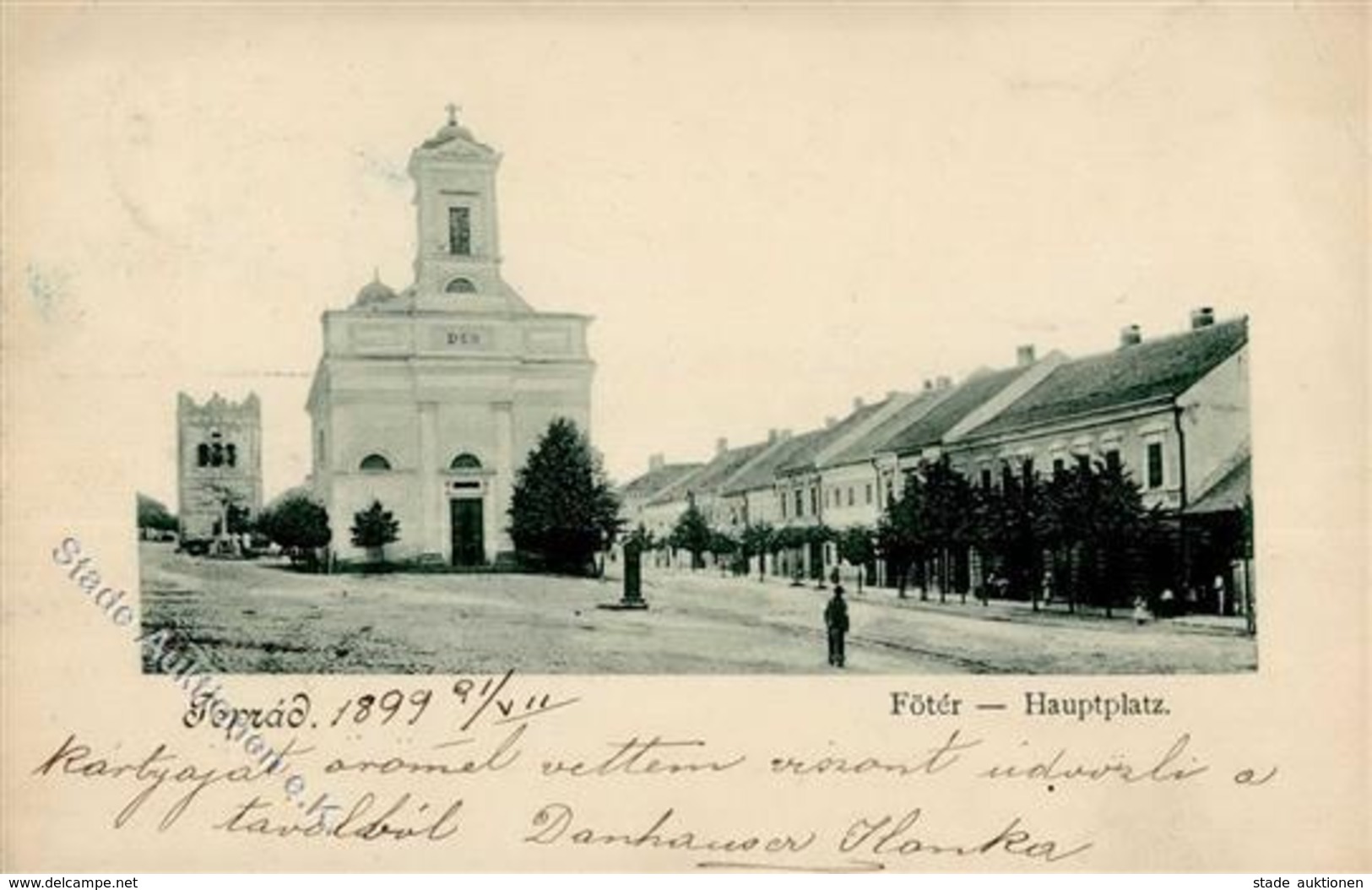 Synagoge POPRAD (FÖTER) - Synagoge Am Hauptplatz I-II Synagogue - Judaika