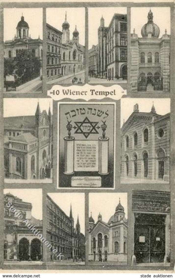 Synagoge WIEN - Die 10 Wiener Tempel I-II Synagogue - Jewish