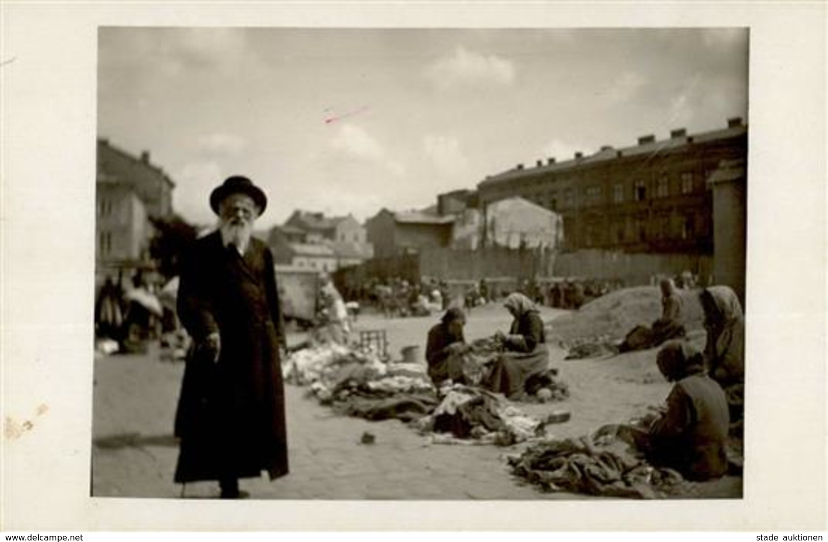 Judaika -  Foto-Ak,hdschrftl. Juden In BIALA, Polen I-II Judaisme - Judaika