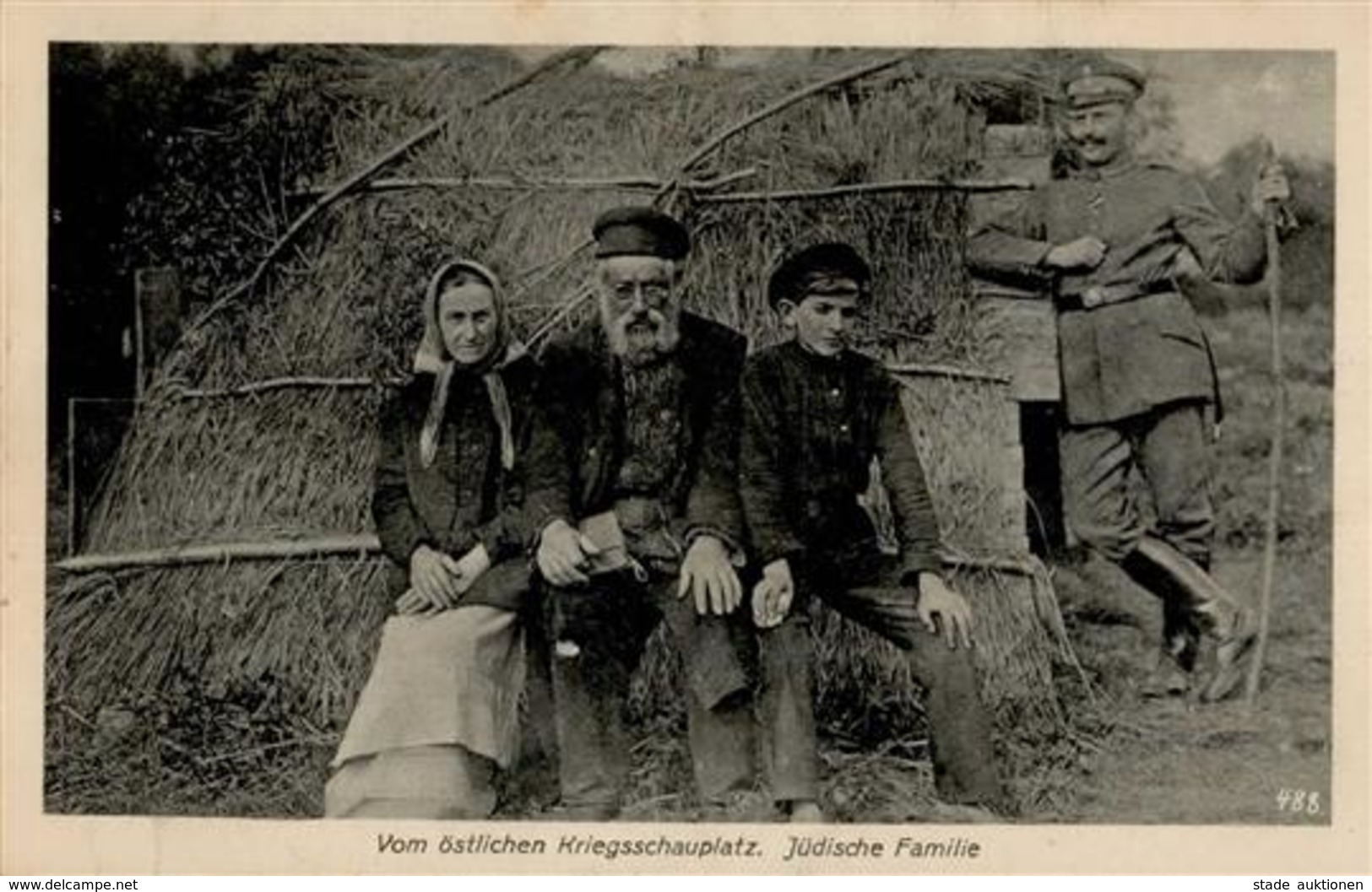 Judaika -  Jüdische Familie Im Osten I-II Judaisme - Judaika