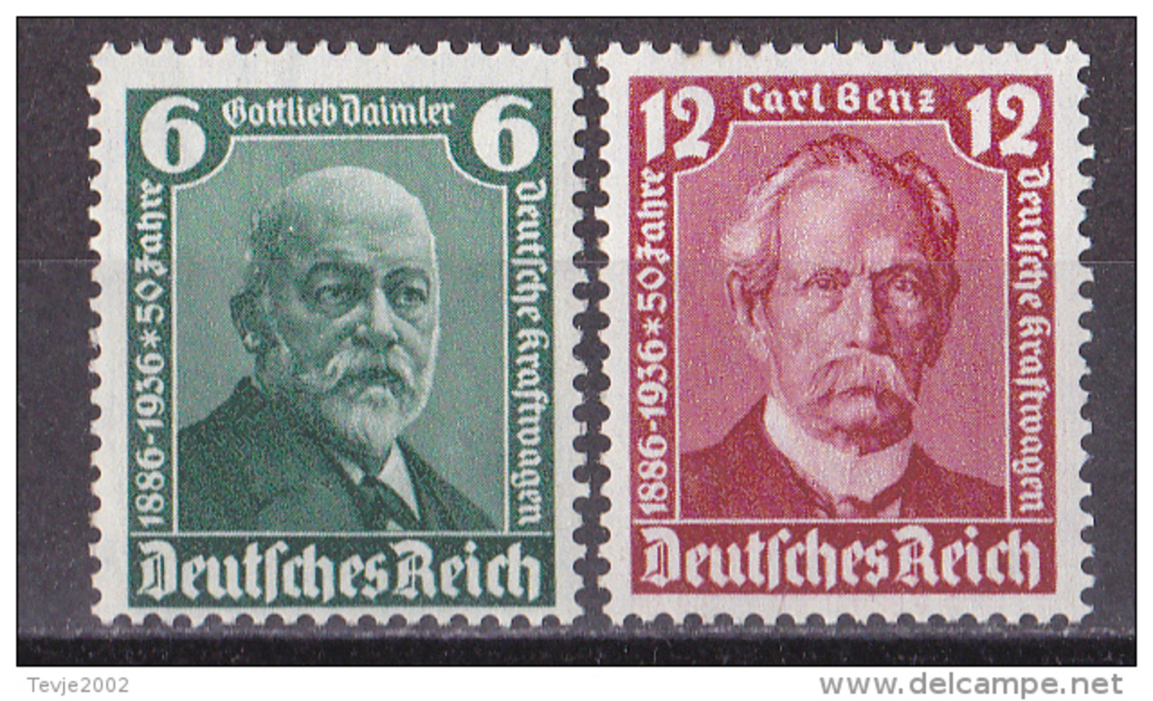 Ro_ Deutsches Reich - Mi.Nr. 604 - 605 - Postfrisch MNH - Neufs