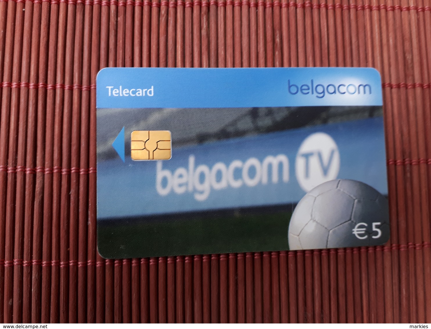 Phonecard Football Belgium Used - Avec Puce