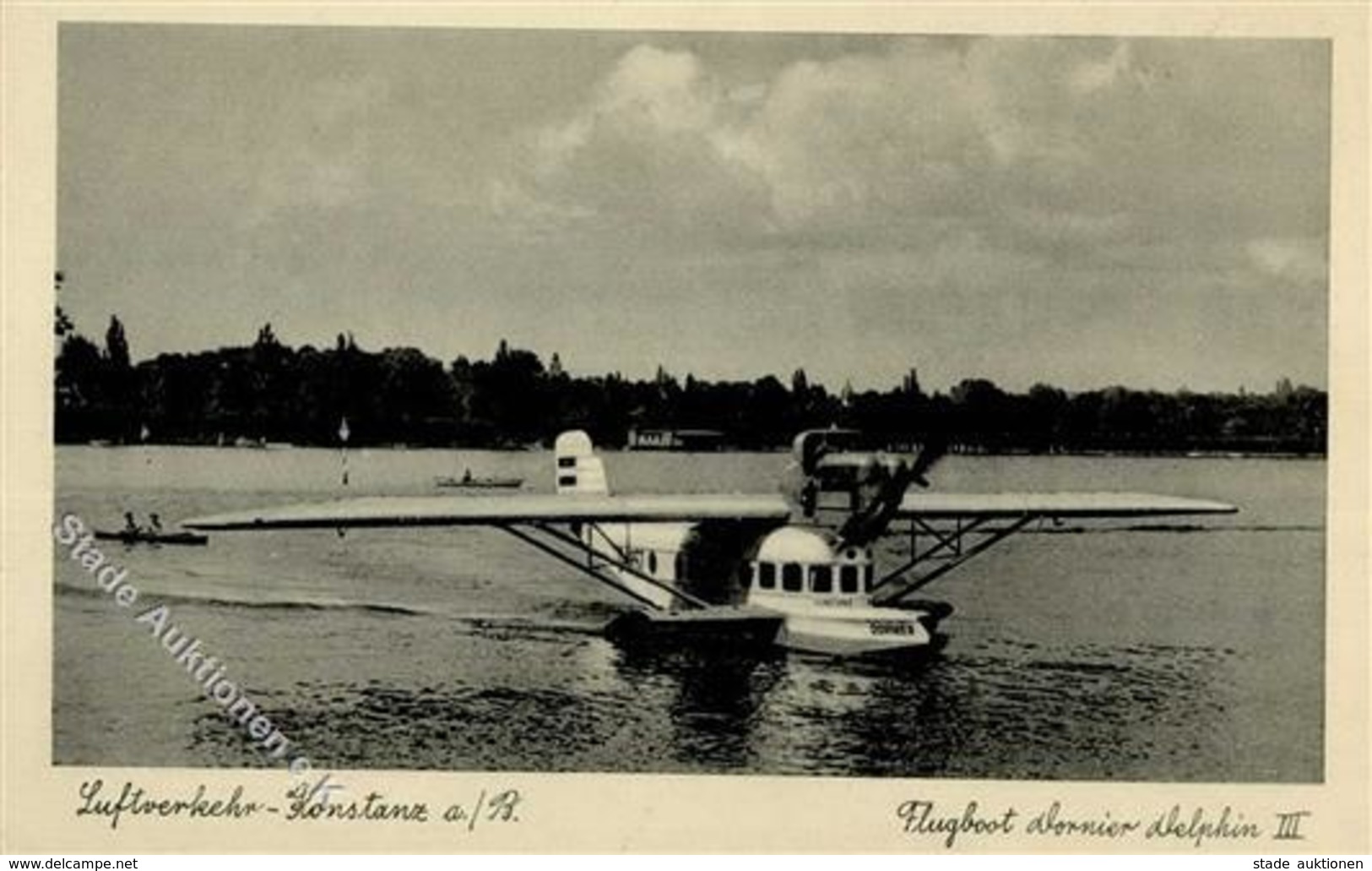 LUFTVERKEHR KONSTANZ - Flugboot Dornier Delphin III -  I - Other & Unclassified