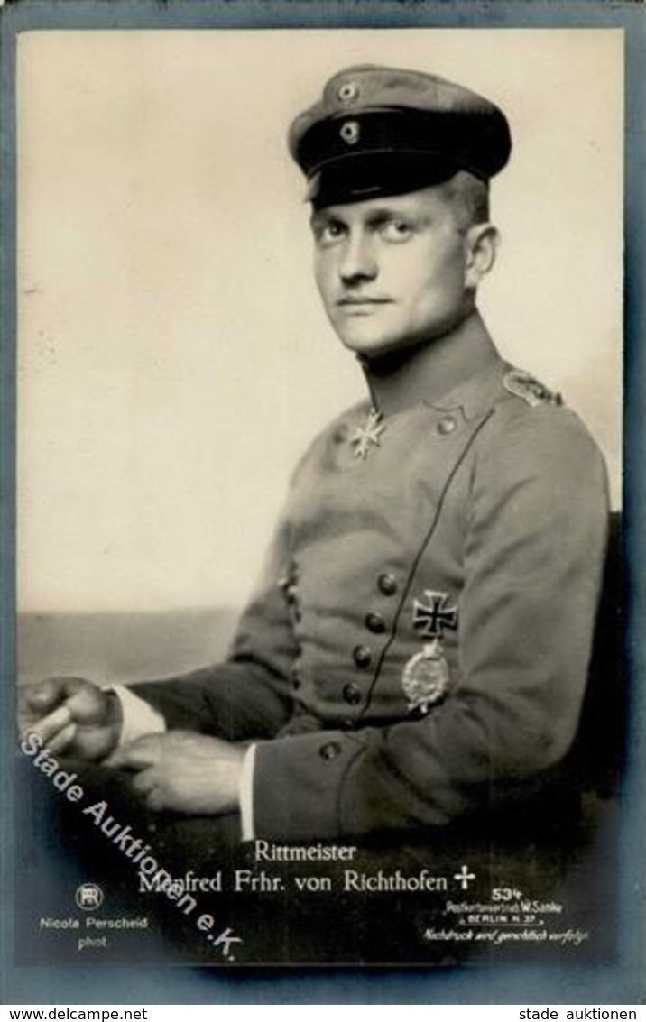 SANKE Pilot - Nr. 534 Rittmeister Manfred Frhr. Von RICHTHOFEN I - War 1914-18