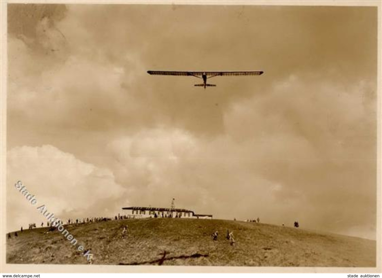 FLIEGERLAGER WASSERKUPPE,Rhön - Karlsruhe über Der Kuppe I - Weltkrieg 1914-18