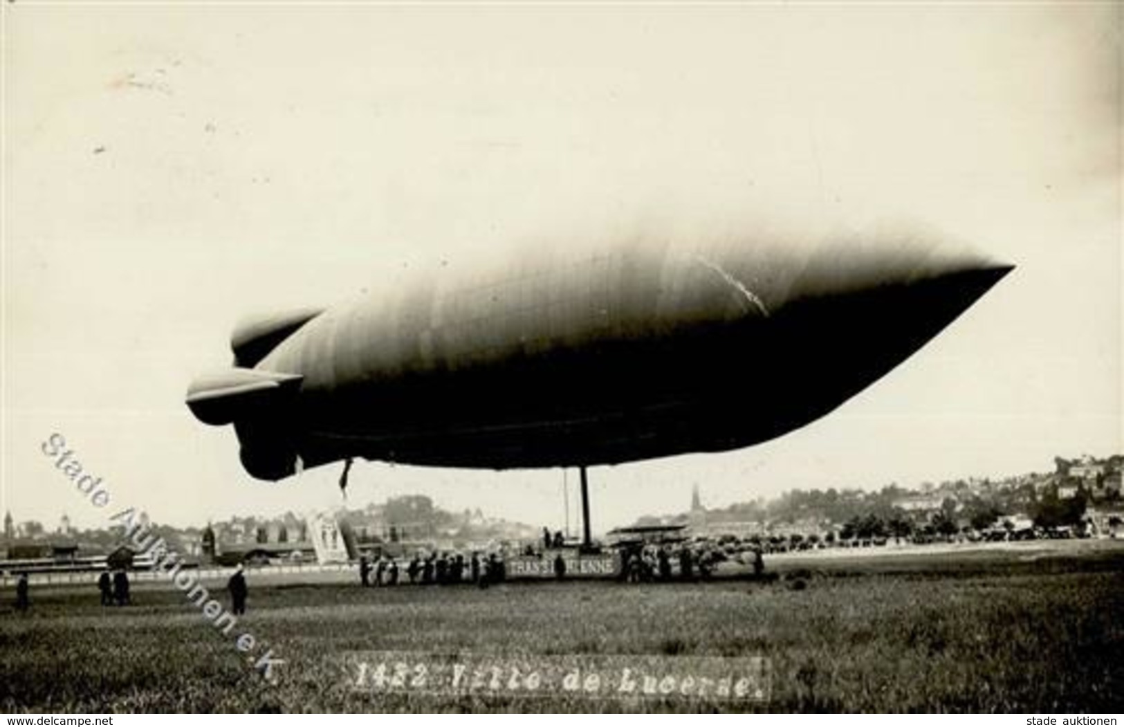 Ballon Ville De Lucerne Foto AK I-II - Montgolfières