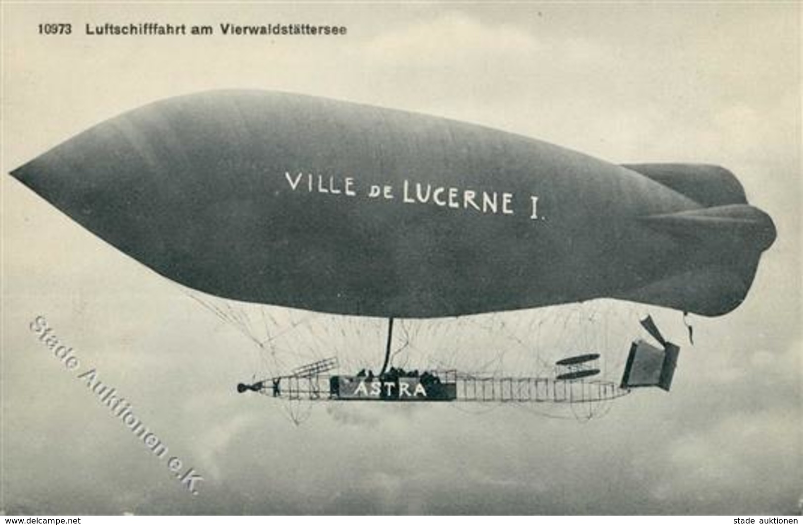 Ballon Ville De Ucerne I. I-II - Fesselballons