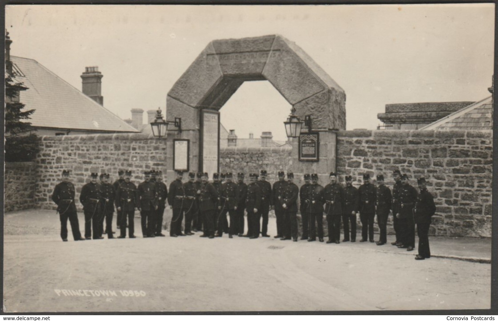 Warders, Dartmoor Prison, Princetown, Devon, C.1910s - Chapman RP Postcard - Dartmoor