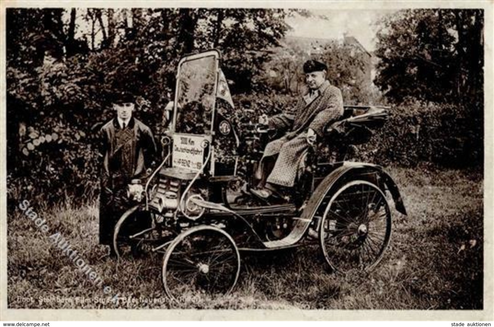 Oldtimer HP Benz Modell 1898 Foto AK I-II (keine Ak-Einteilung) - Autres & Non Classés