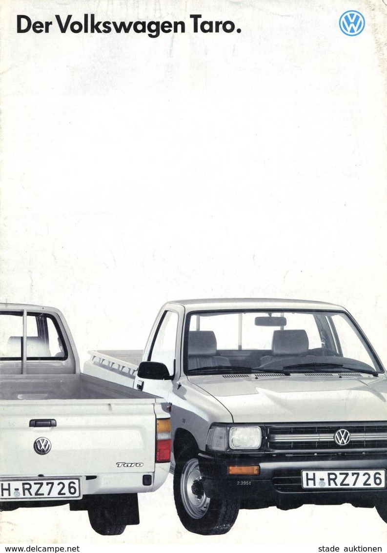 Auto VW Taro Broschüre I-II - Other & Unclassified