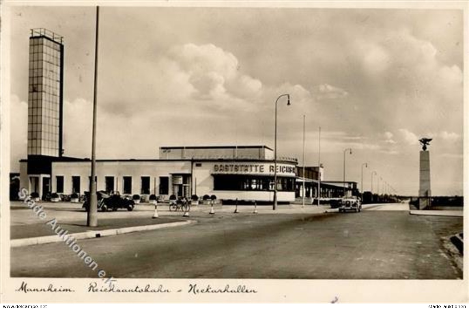 REICHSAUTOBAHN - MANNHEIM - Reichsautobahn-Neckarhallen I - Sonstige & Ohne Zuordnung