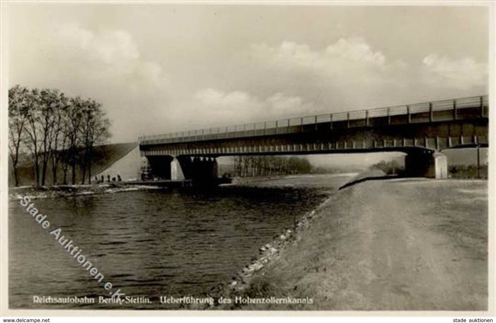 REICHSAUTOBAHN - Reichsautobahn BERLIN-STETTIN - Überführung Des Hohenzollernkanals I - Other & Unclassified