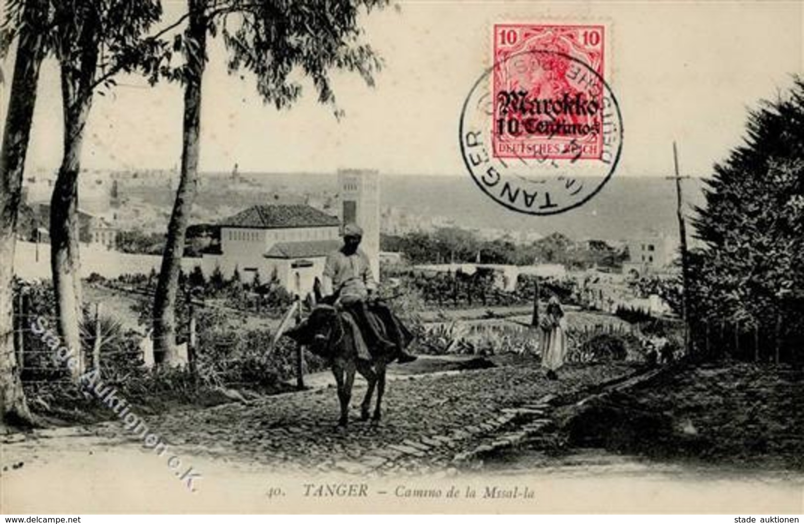 Kolonien Deutsche Post Marokko Tanger  1912 I-II Colonies - Africa