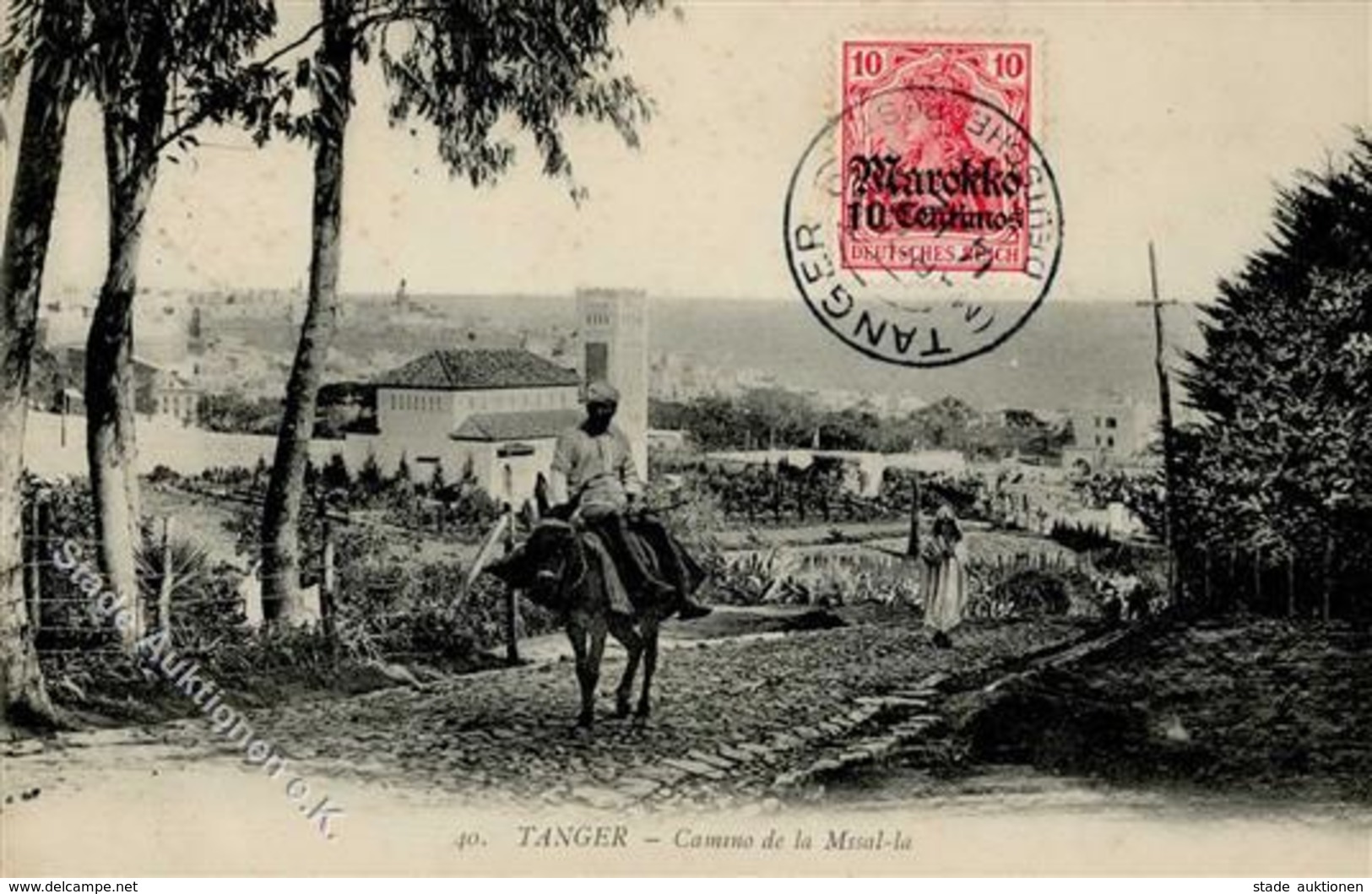 Kolonien Deutsche Post Marokko Tanger  1912 I-II Colonies - Afrika