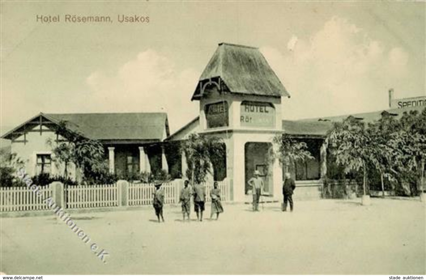 Kolonien Deutsch Südwestafrika Usakos Hotel Rösemann I-II Colonies - Afrique