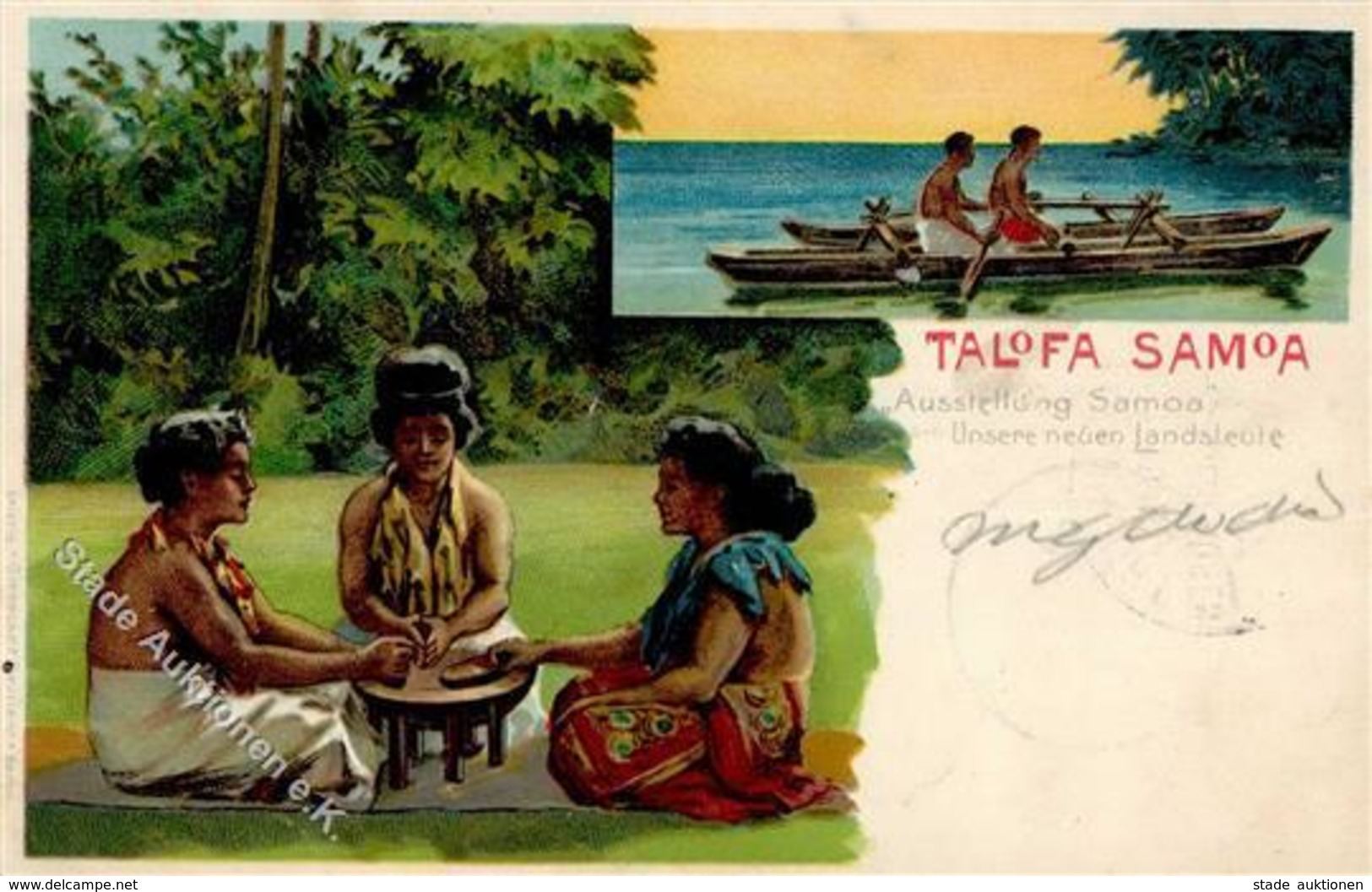 Kolonien Deutsche Samoa Inseln Talofa 1901 I-II Colonies - Kamerun