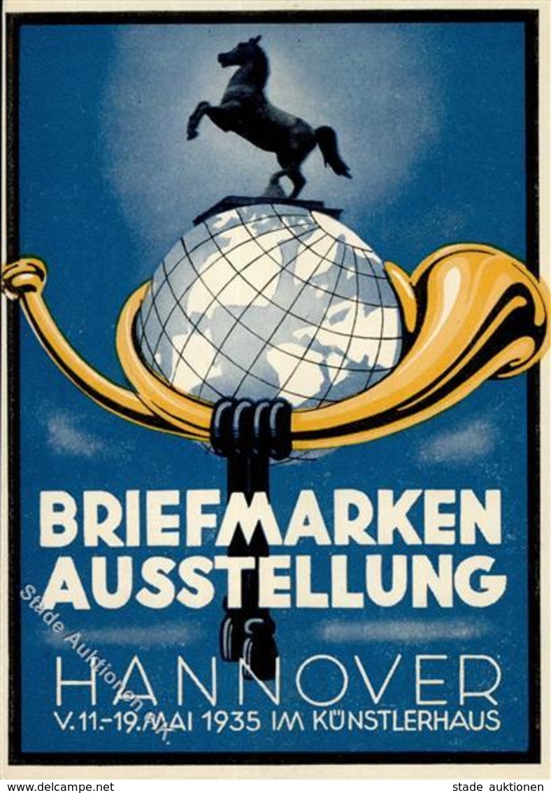 Philatelistentag Hannover (3000) Briefmarken Ausstellung Im Künstlerhaus I- Expo - Geschichte