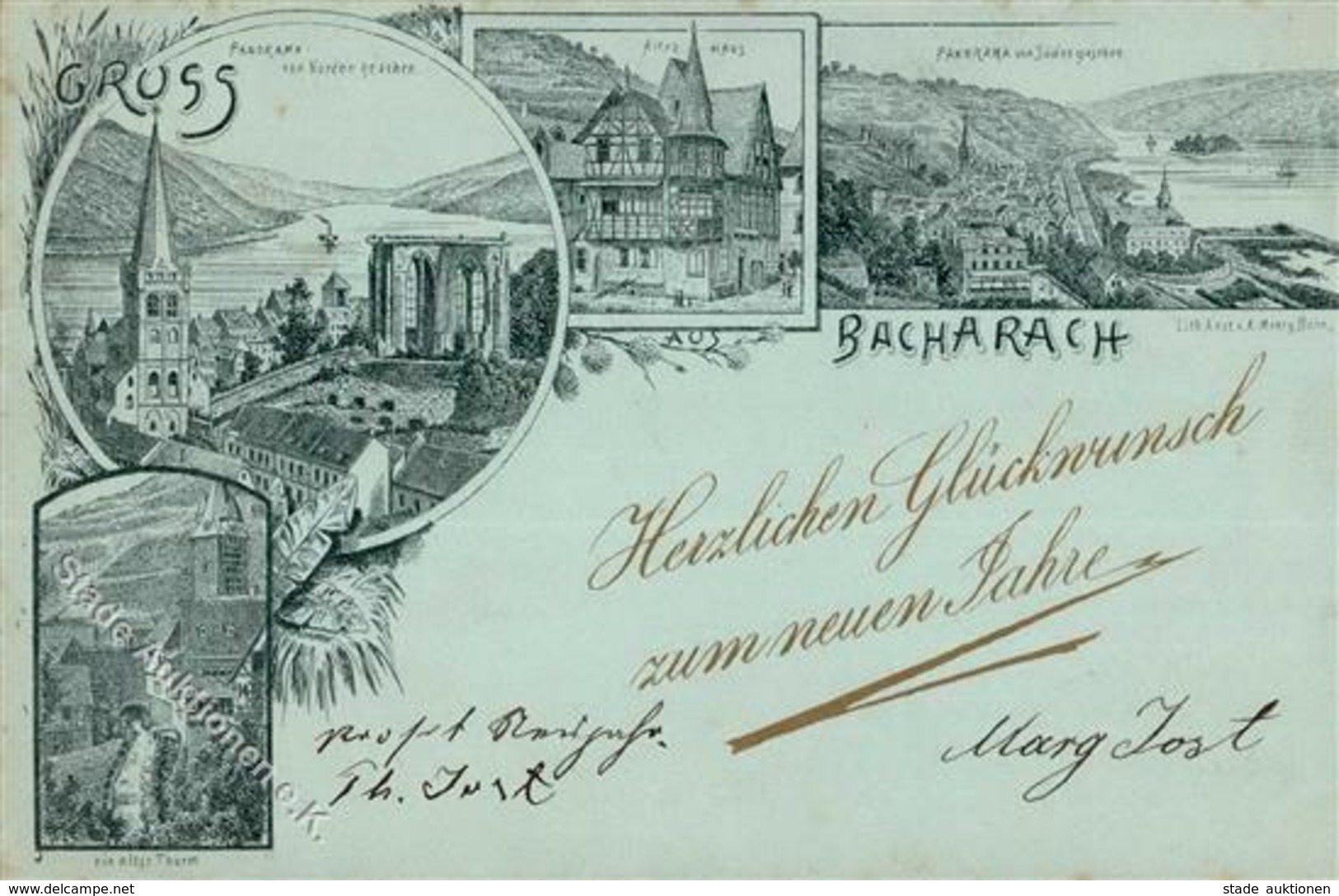 Vorläufer Bacharach (6533) 1890 I-II - Ohne Zuordnung