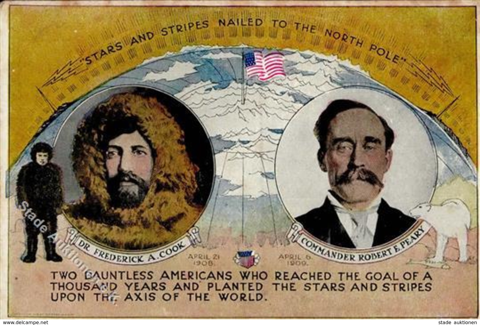 Expedition Nordpol Dr. Frederick A. Cook Und Robert E. Peary I-II - Sonstige & Ohne Zuordnung