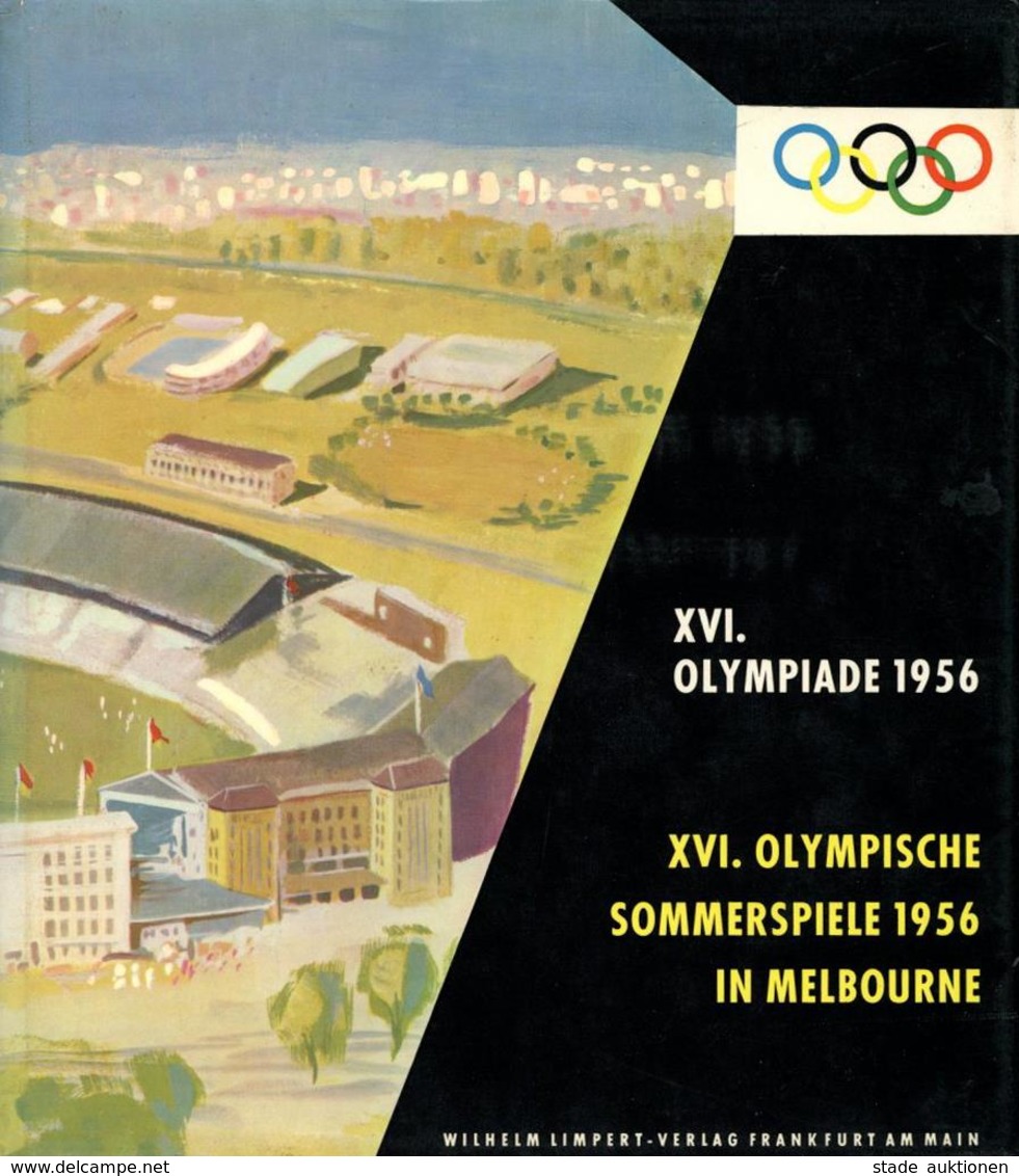 Olympiade Sommerspiele Melbourne 1956 Band II Verlag Limpert 160 Seiten Sehr Viele Abbildungen Schutzumschlag II - Jeux Olympiques