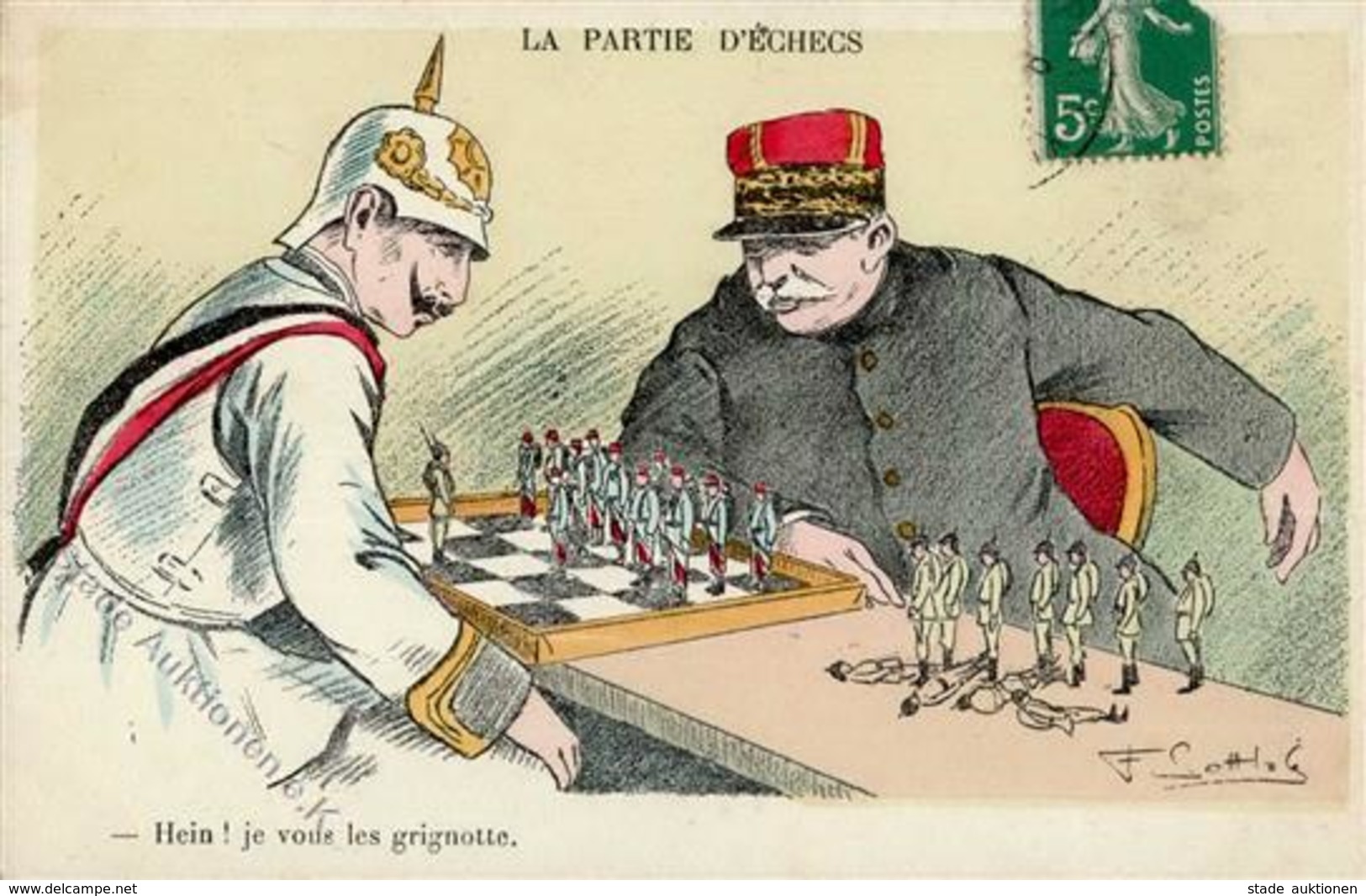 Schach Kaiser Wilhelm I-II - Chess