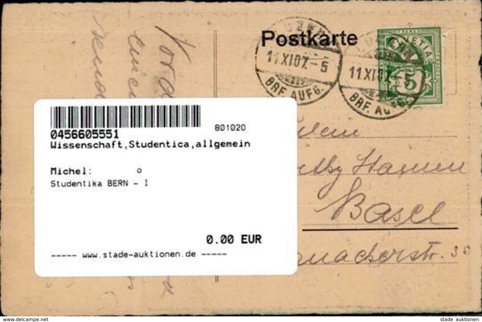 Studentika BERN - I# - Unclassified