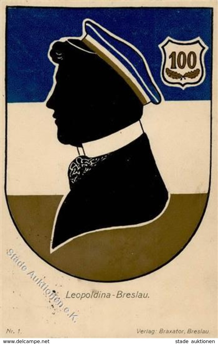 Studentika Breslau Leopoldina 1912 I-II - Unclassified