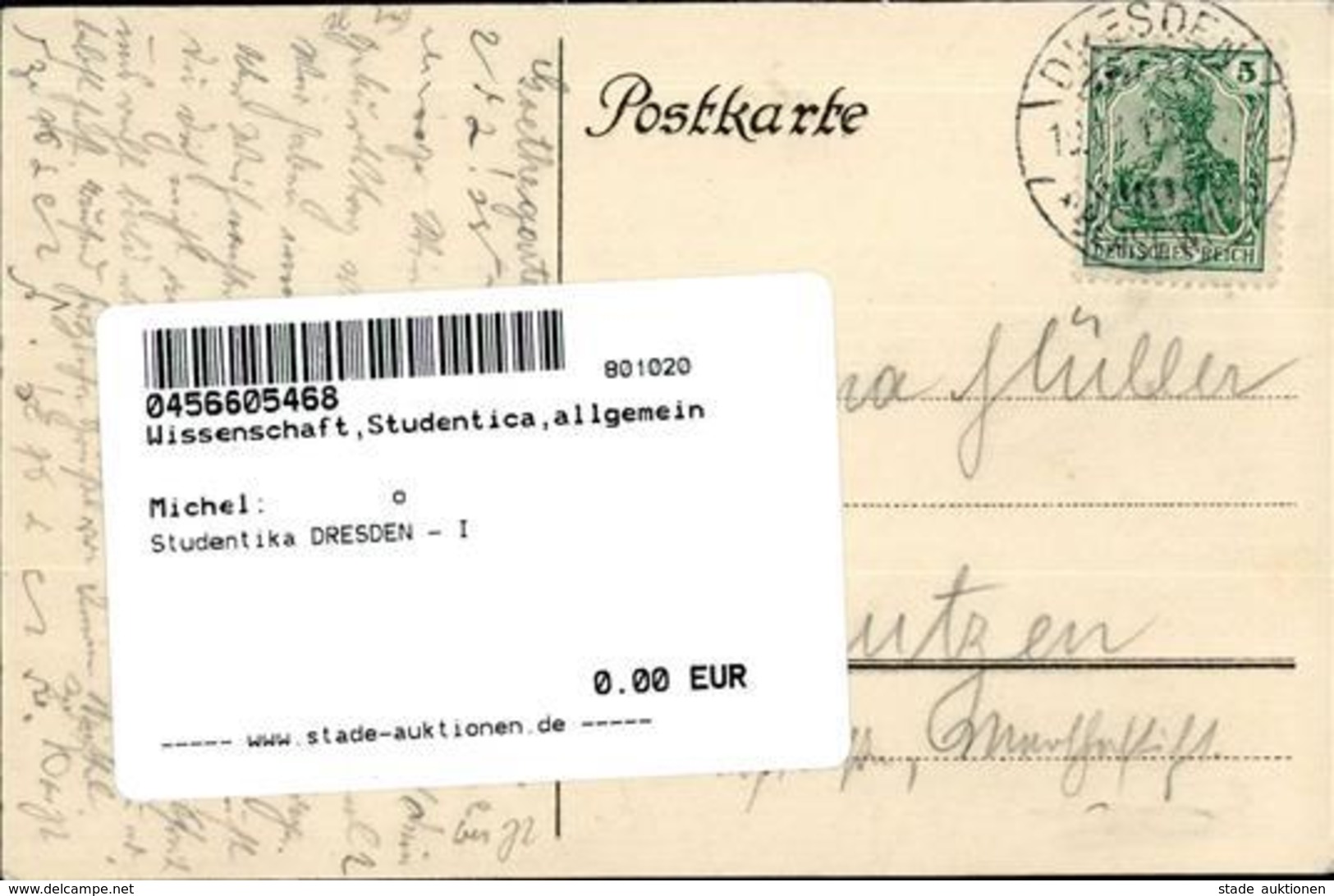 Studentika DRESDEN - I - Unclassified