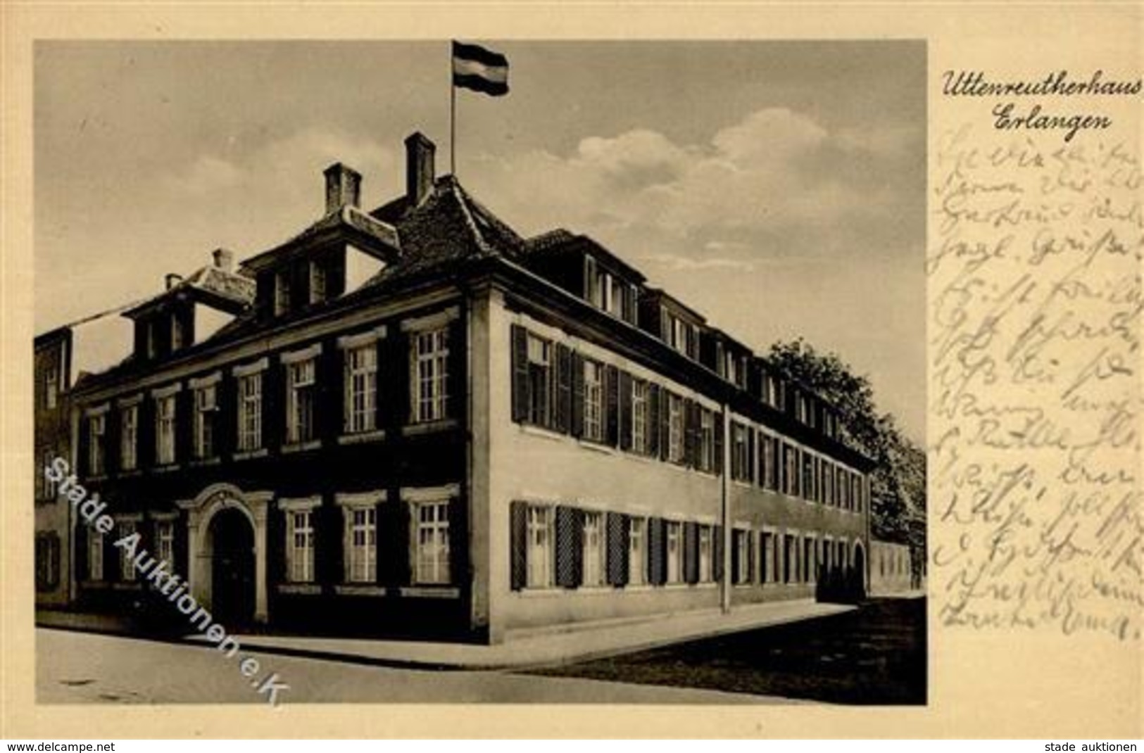 Studentika ERLANGEN - Burschenschaft UTTENREUTHERHAUS I-II - Ohne Zuordnung