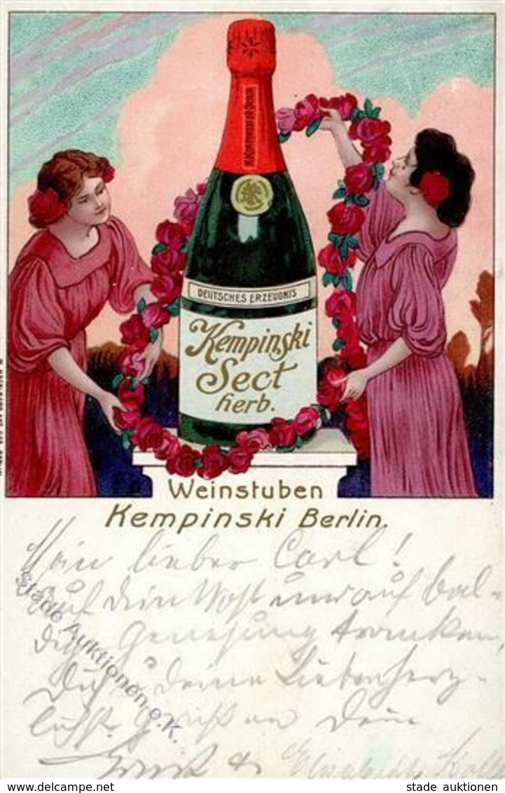 Berlin Mitte (1000) Gasthaus Weinstuben Kempinski  1905 I-II - Cameroon