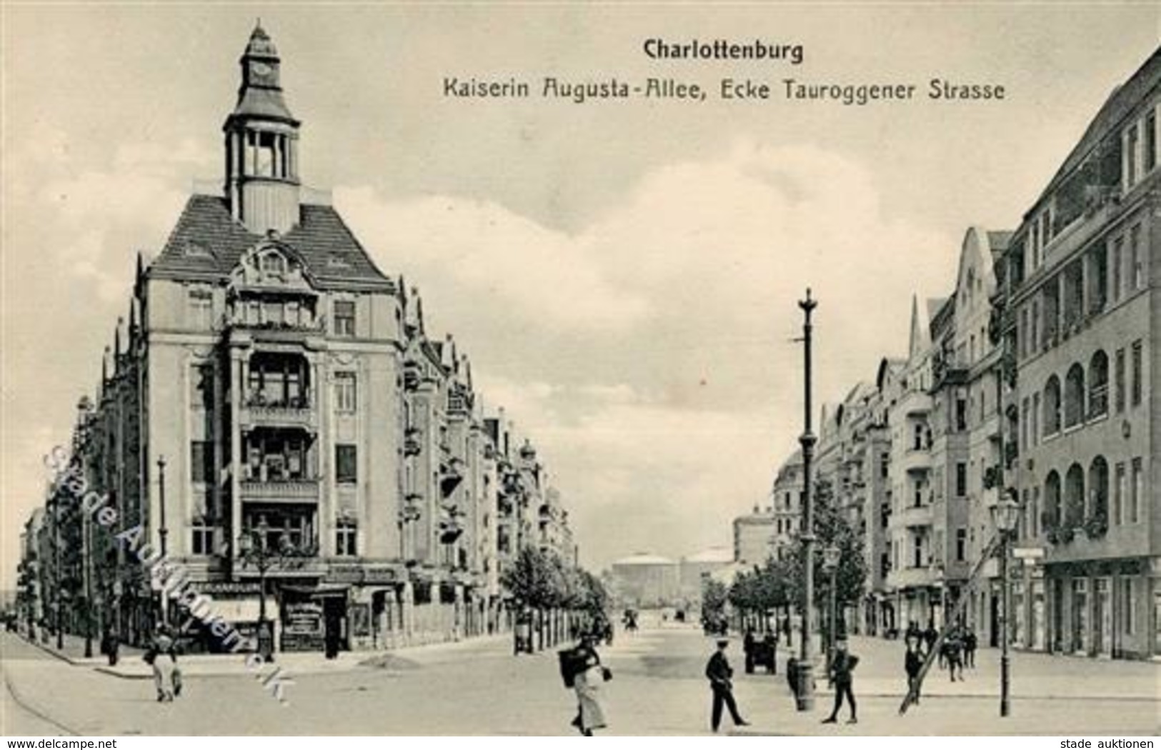 Charlottenburg (1000) Kaiserin Augusta Allee Tauroggener Strasse Mehlhandlung  I - Kamerun