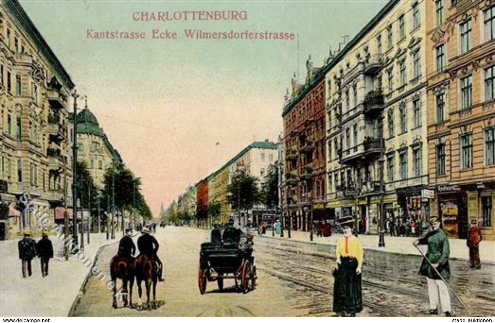 Charlottenburg (1000) Kantstrasse Wilmersdorferstrasse  1911 I- - Cameroon