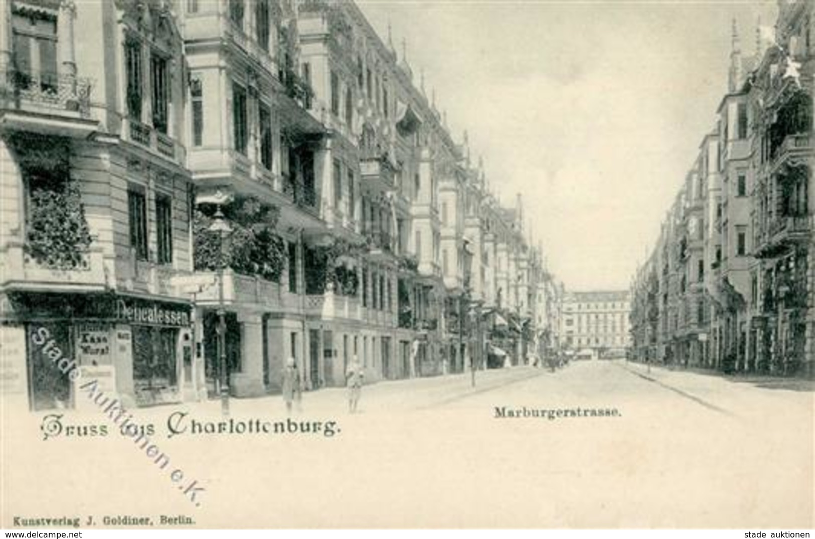 Charlottenburg (1000) Marburgerstrasse Delikatessenhandlung  II (Abschürfungen VS) - Cameroon