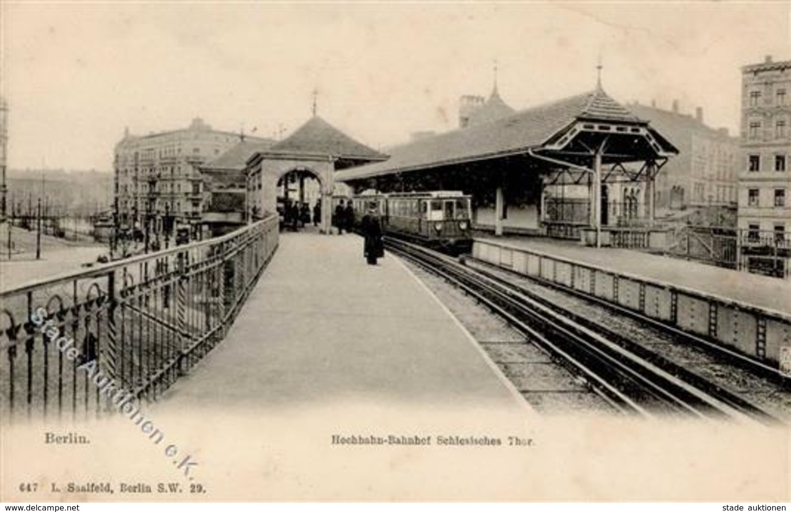 Kreuzberg (1000) Bahnhof Schlesisches Tor Hochbahn  I-II - Cameroon