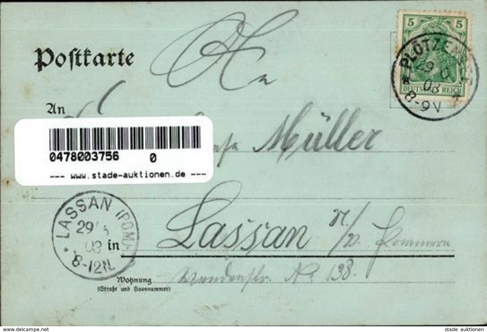 Spandau (1000) Gasthaus Carlshof Wilhelm Wiemer Heidelberger Fass Lithographie 1903 I-II - Cameroon