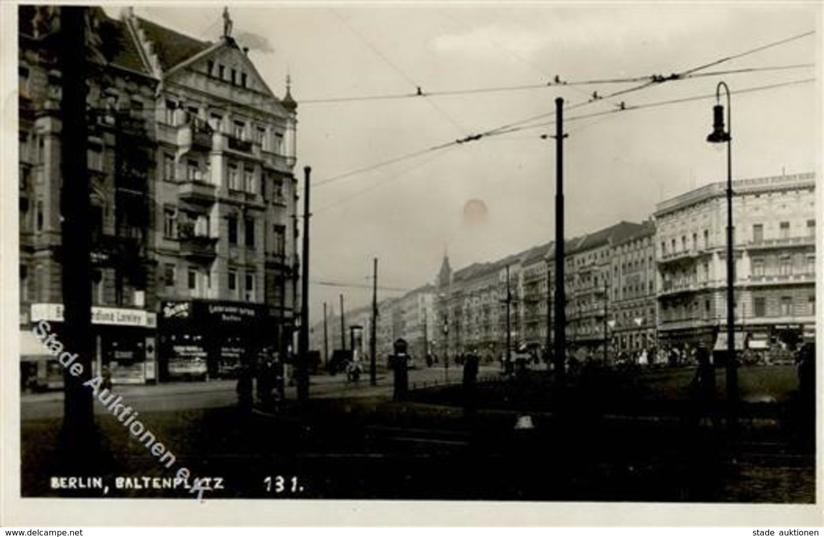 Friedrichshain (O1020) Buchhandlung Loreley Handlung Gebr. Groh Baltenplatz 131 Litfaßsäule Foto AK I-II - Cameroun