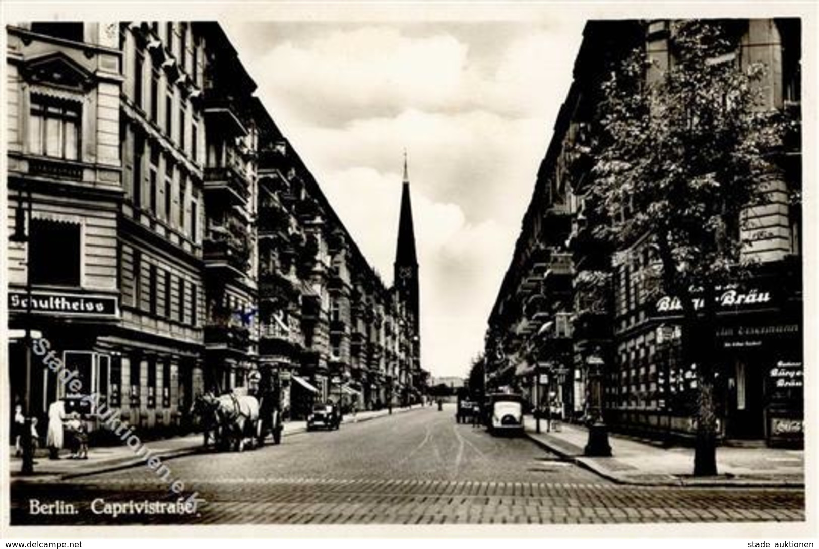 Friedrichshain (O1020) Caprivistraße Gasthaus  Foto AK I- - Kamerun