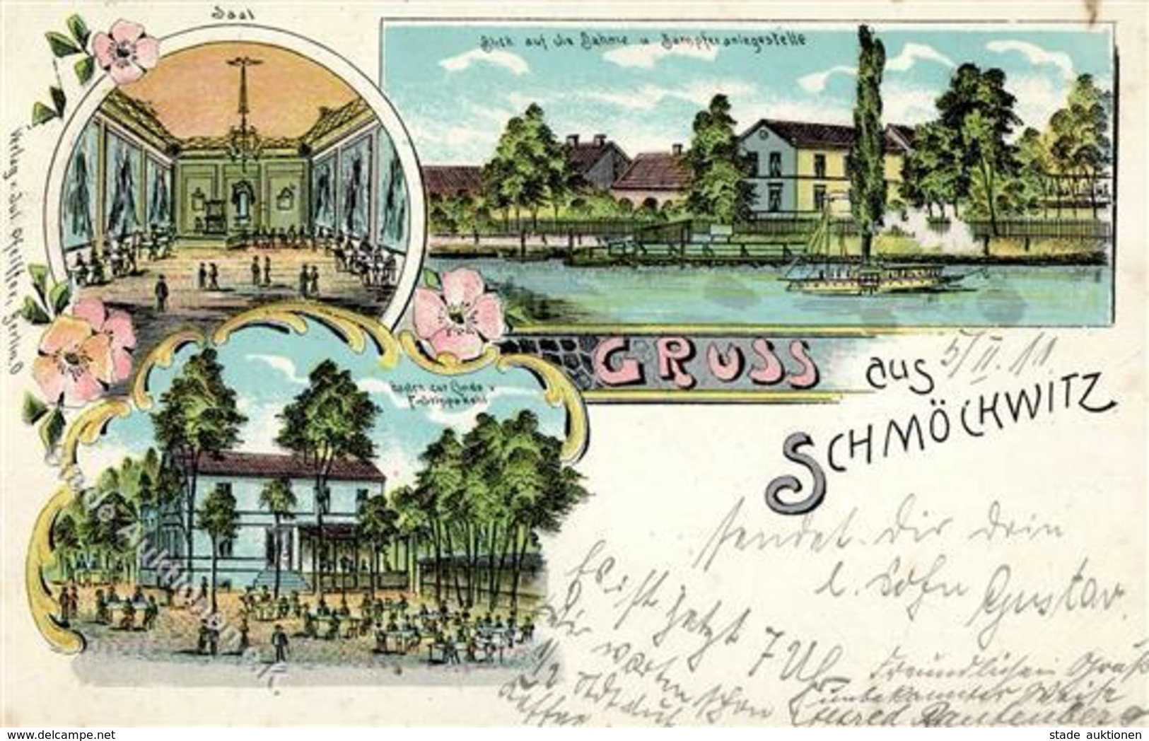 Schmöckwitz (O1186) Gasthaus Zur Linde F. Stippekohl  1911 I-II - Cameroon