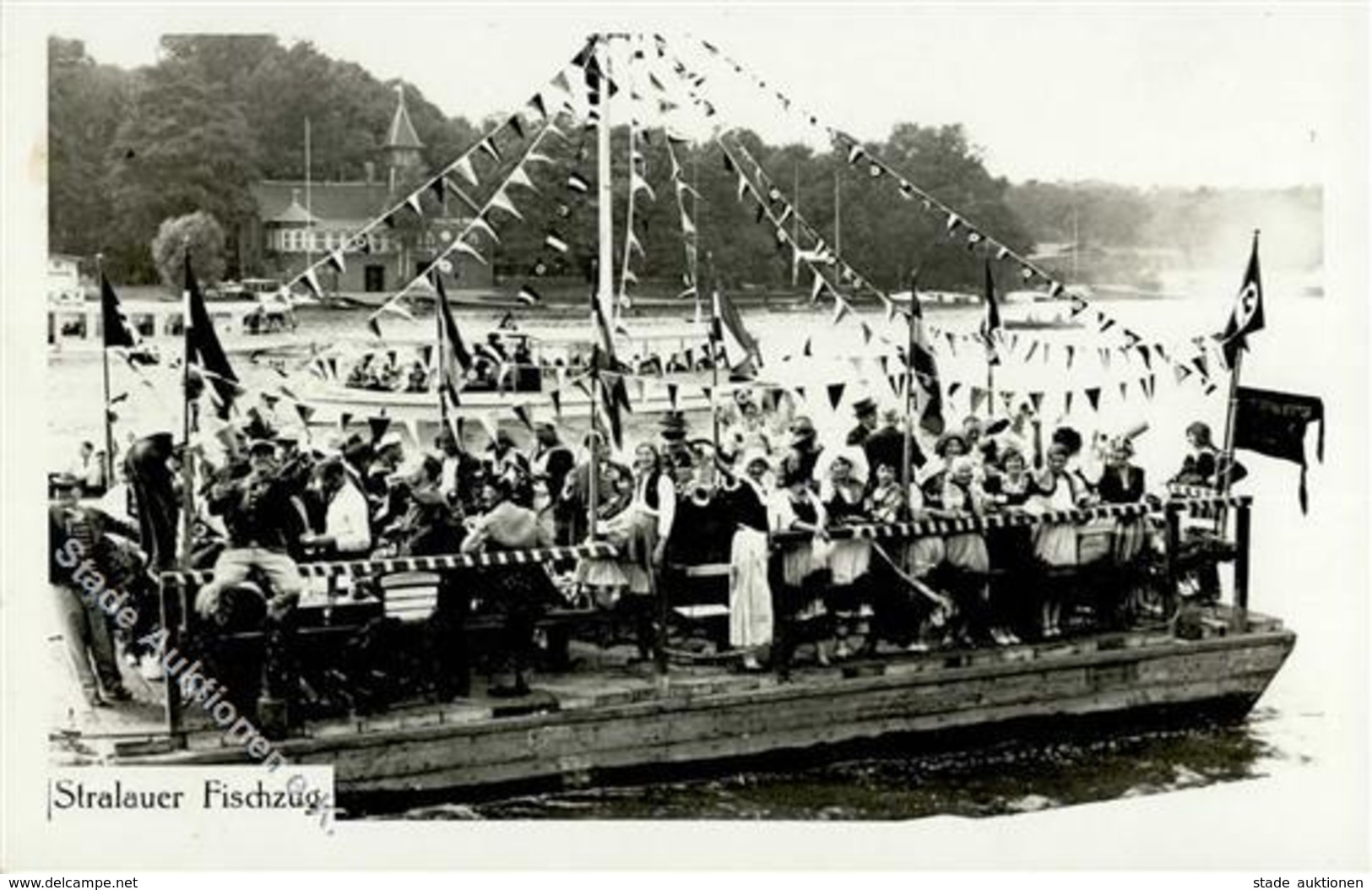 Treptow (O1193) Stralauer Fischzug 15.08.1938  I- - Kamerun