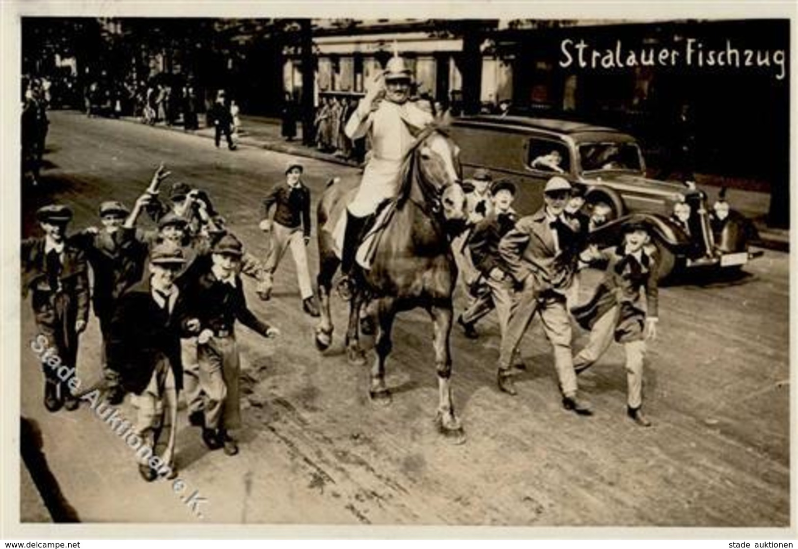 Treptow (O1193) Stralauer Fischzug 1936 Foto AK I-II - Cameroon