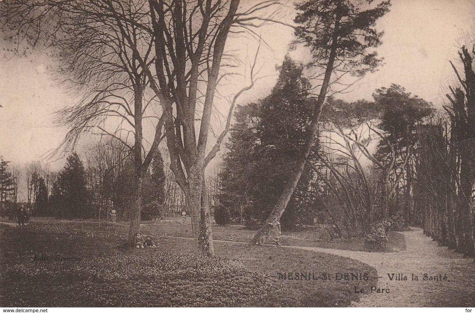 Yvelines : MESNIL-SAINT-DENIS : Villa La Santé ( Le Parc ) - Le Mesnil Saint Denis