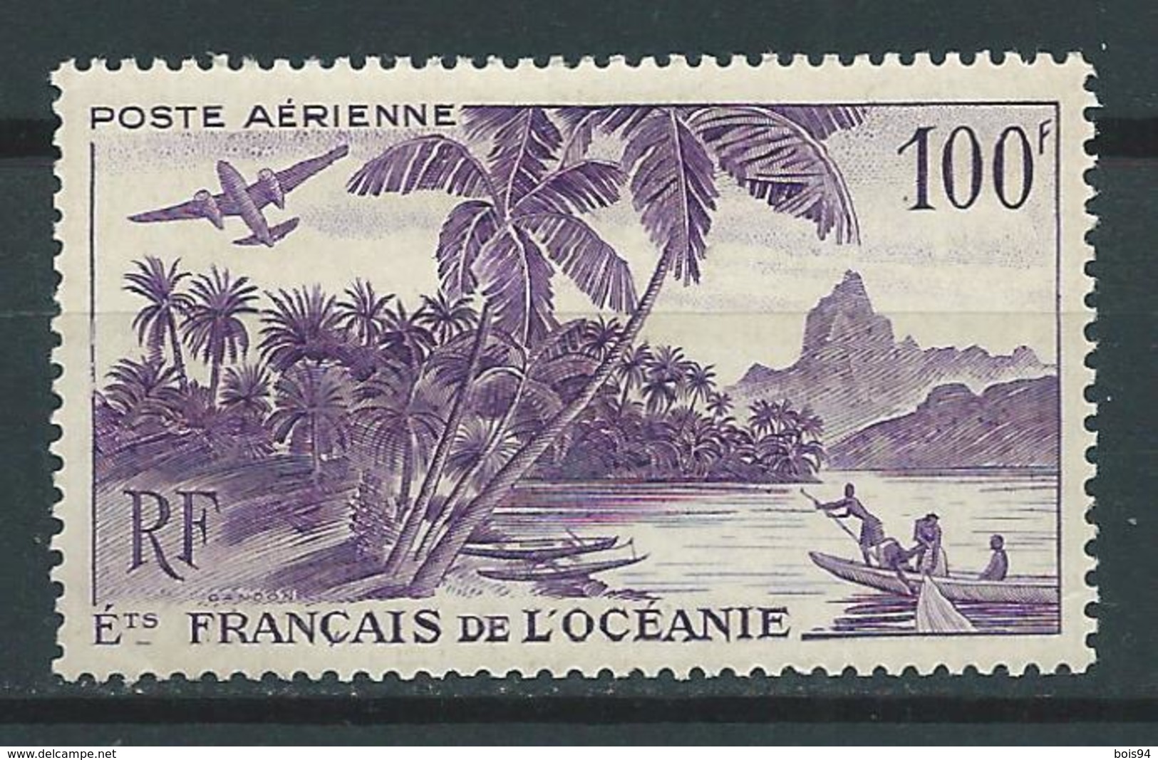 OCÉANIE 1948 . Poste Aérienne N° 27 . Neuf * (MH) - Neufs