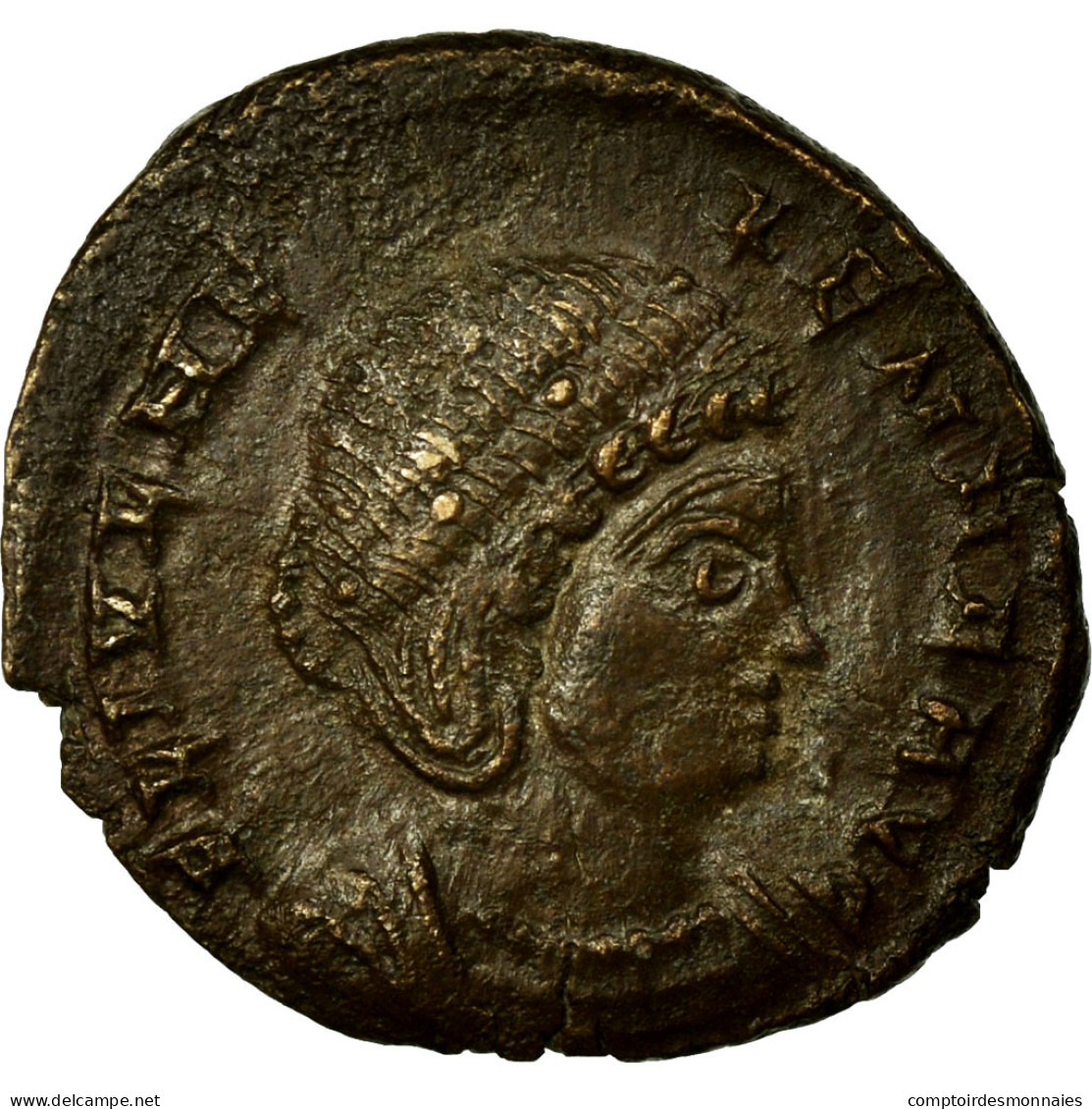 Monnaie, Hélène, Follis, 337-340, Trèves, TTB+, Cuivre, RIC:90 - L'Empire Chrétien (307 à 363)