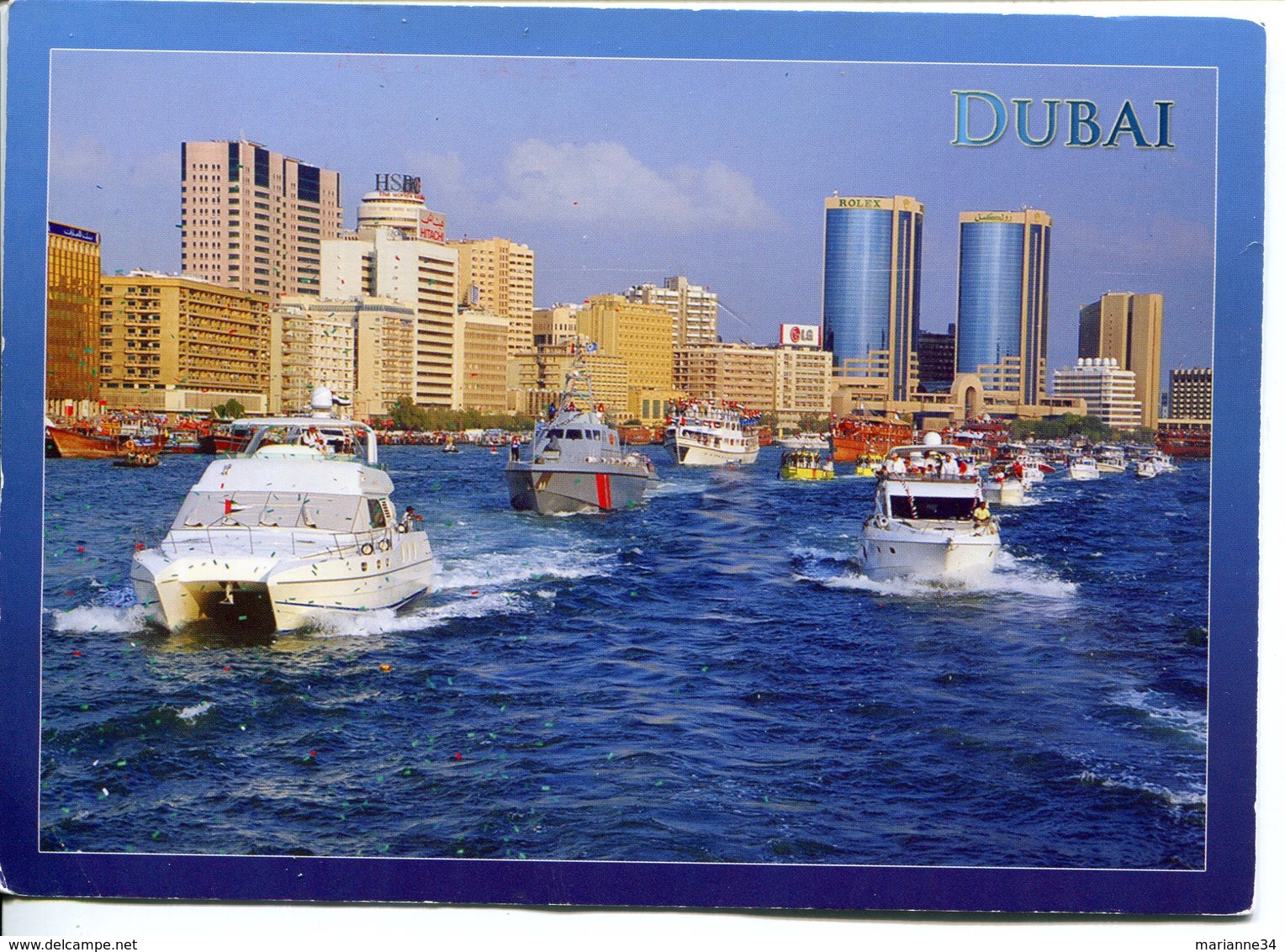 Emirats Arabes Unis- Dubaï-CP-Dubaï Creek - Emirati Arabi Uniti