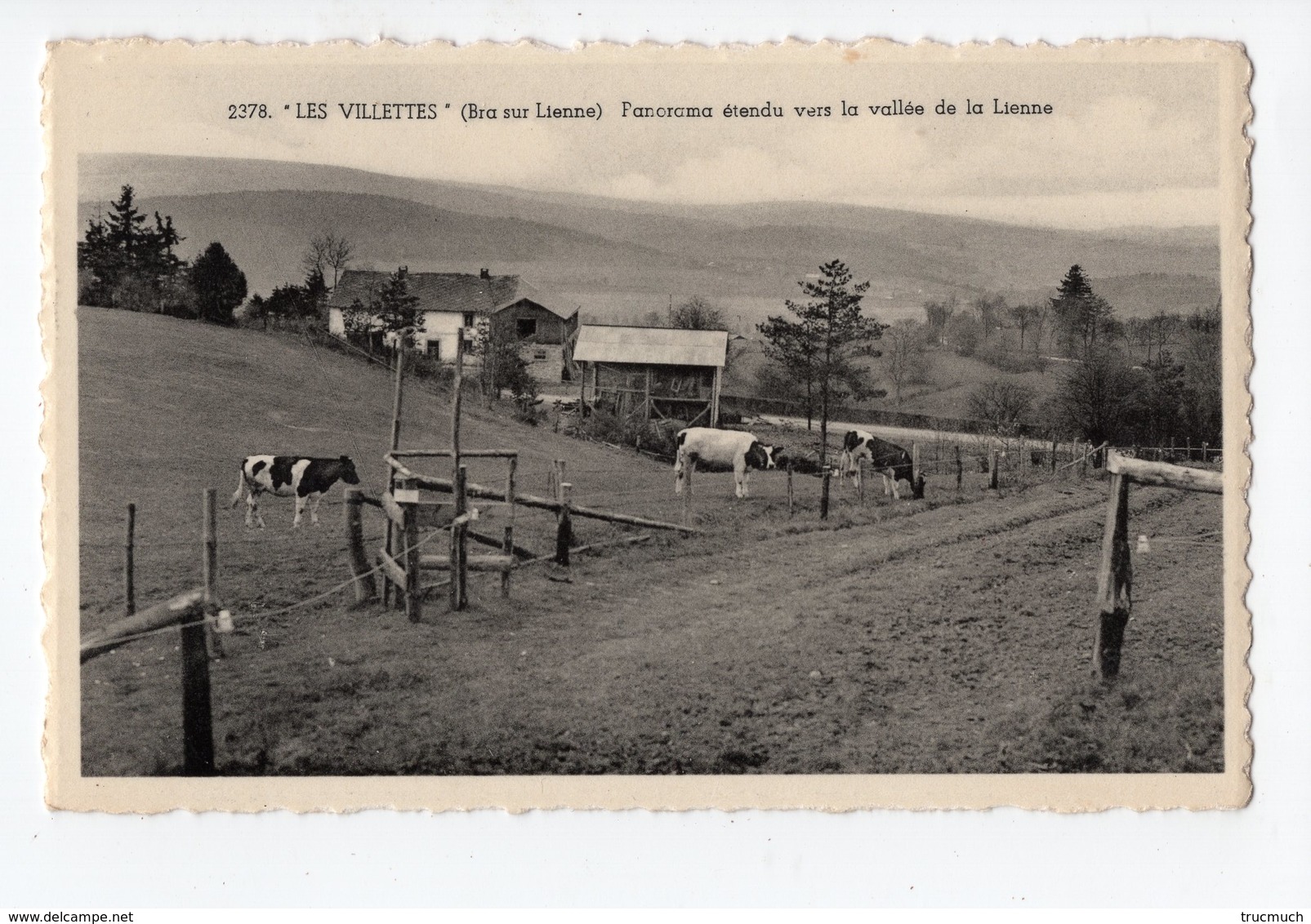 30 - LES VILLETTES (Bra-sur-lienne) - Panorama étendu Vers La Vallée De La Lienne - Lierneux