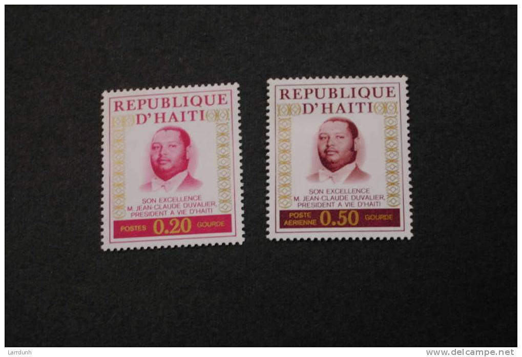 Haiti 690-91 Duvalier MNH 1974 A04s - Haiti