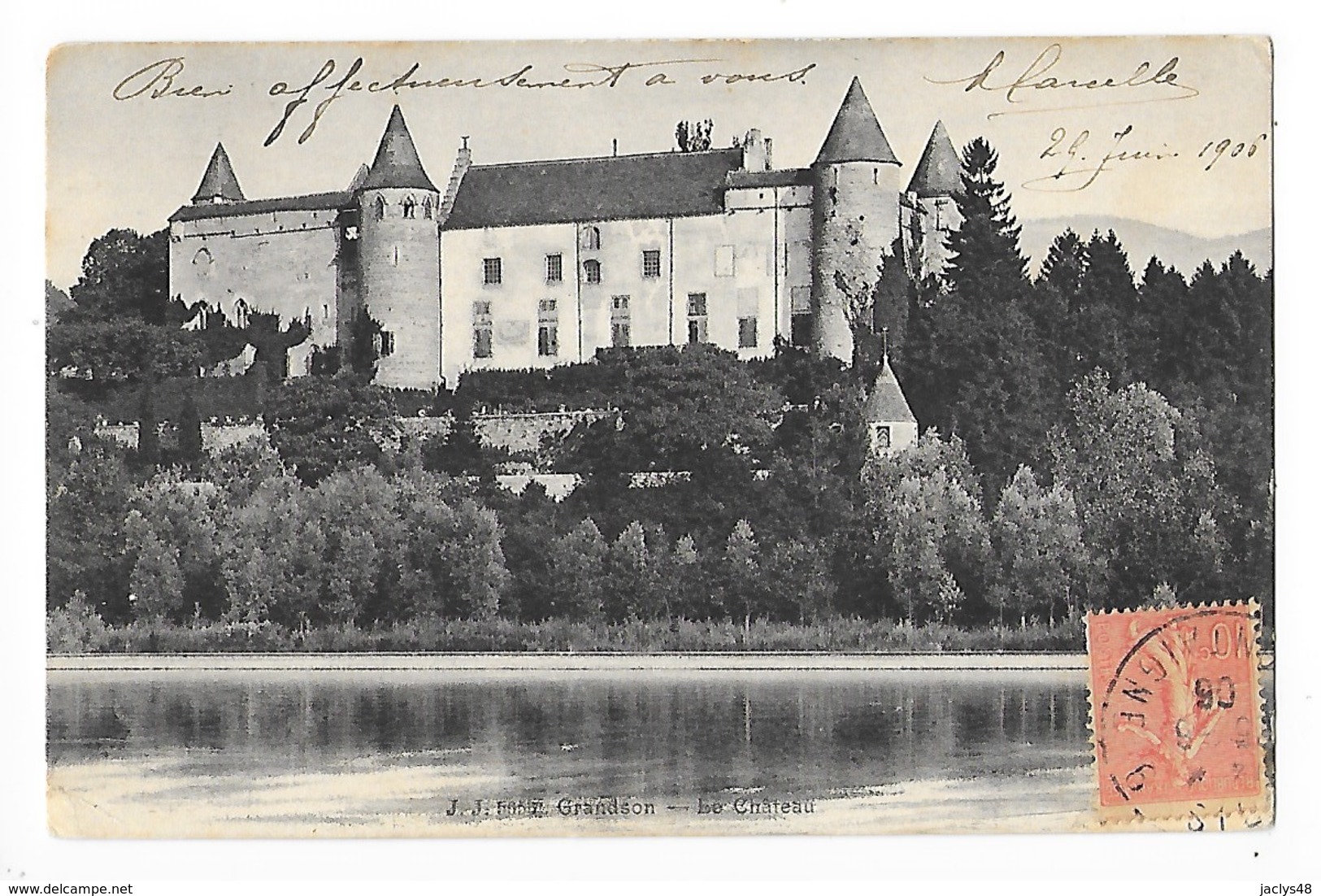 SUISSE  -  GRANDSON - Le Château   - L  1 - Grandson