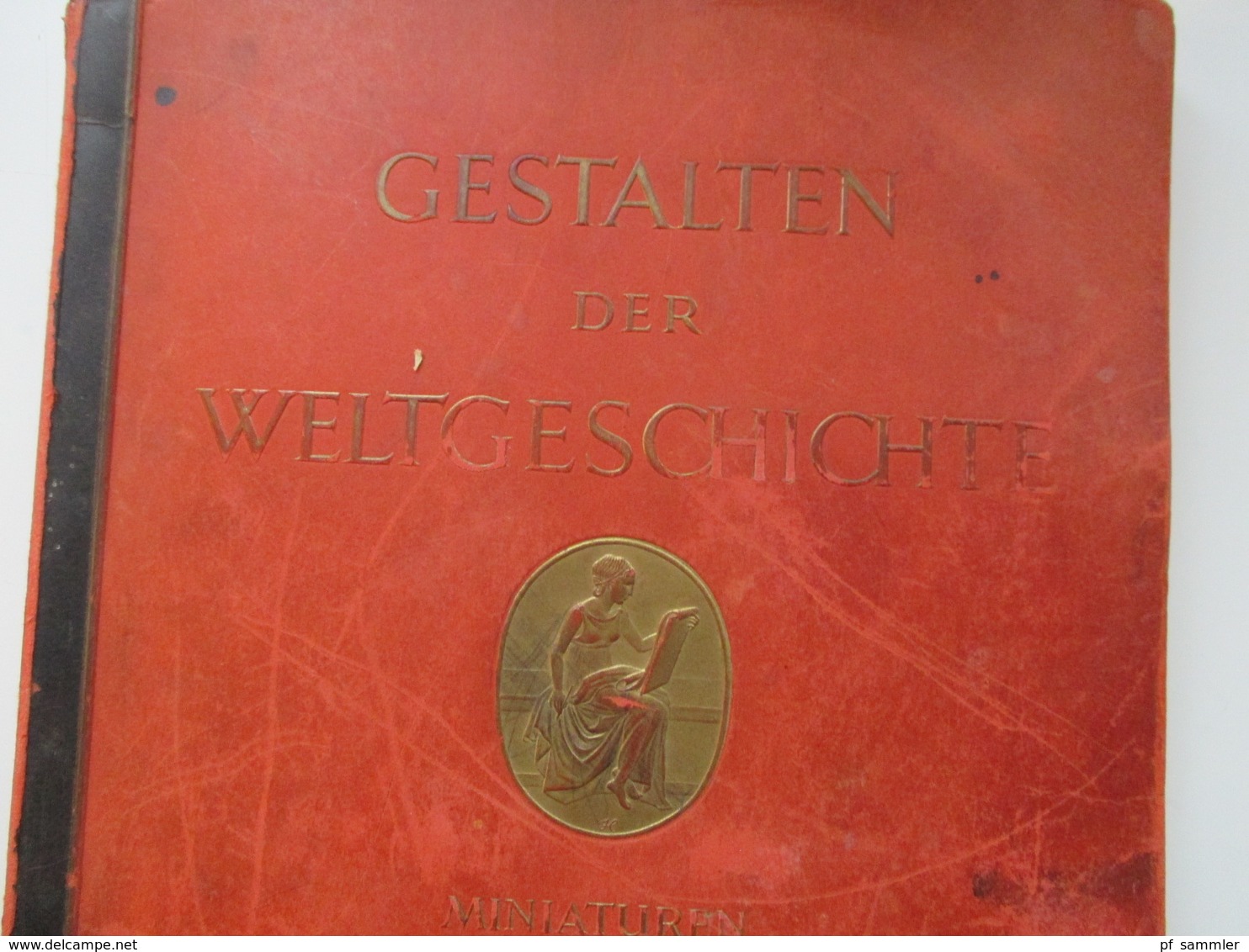Sammelbilder Album Gestalten Der Weltgeschichte Miniaturen Von 1933 Zigarettenbilder. Viele Bilder!! - Sammelbilderalben & Katalogue